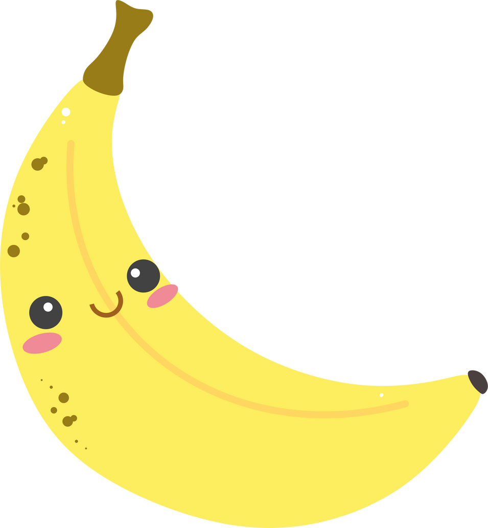 Cute Banana Cartoon
